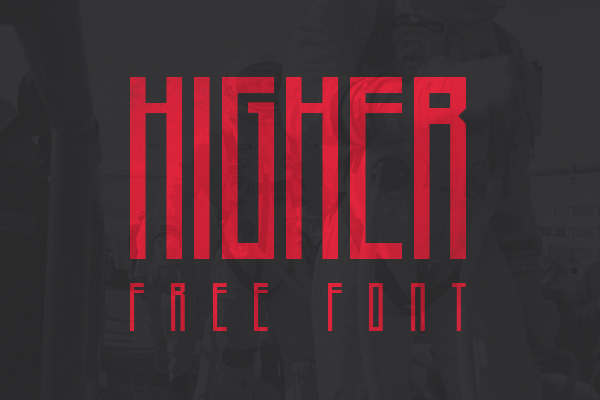 Beispiel einer Higher-Schriftart #2