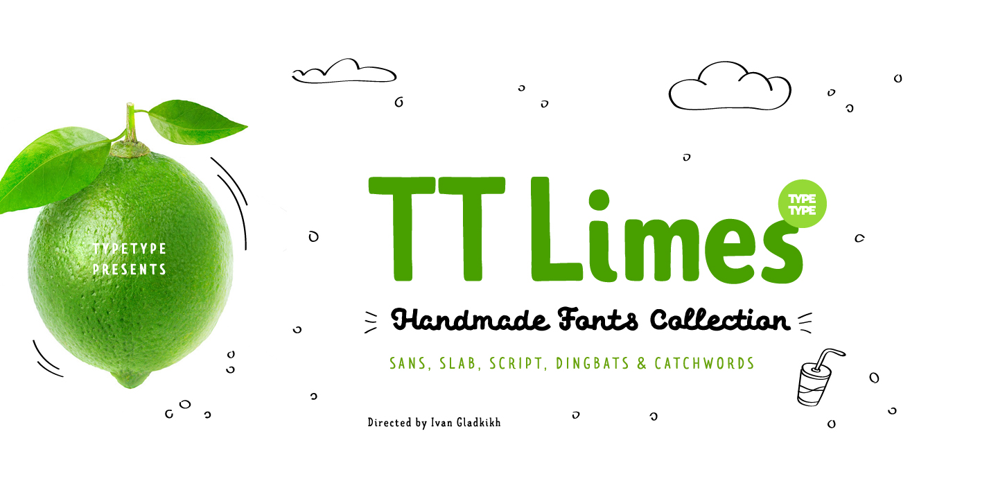 Beispiel einer TT Limes-Schriftart #2