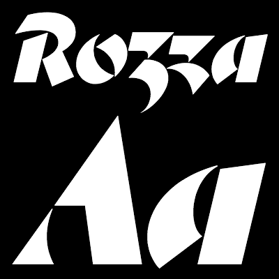 Beispiel einer Rozza-Schriftart #2