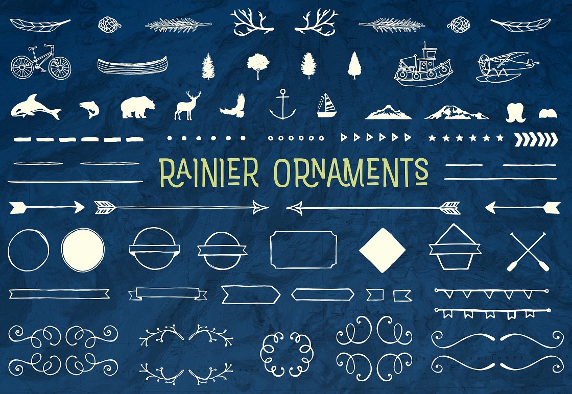 Beispiel einer Rainier-Schriftart #10