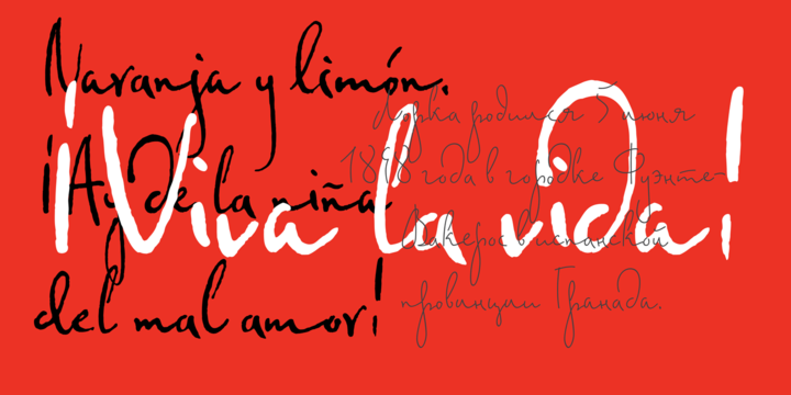 Beispiel einer Federico-Schriftart #2