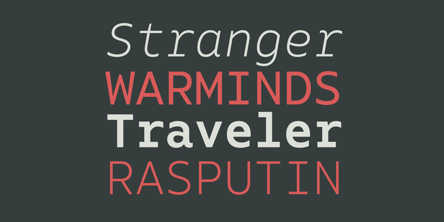 Beispiel einer Native-Schriftart #3