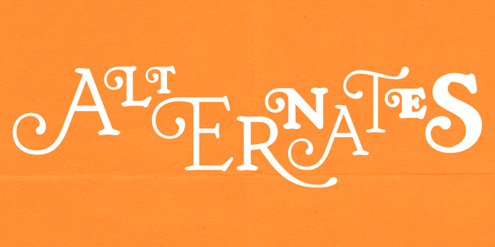 Beispiel einer Sienna-Schriftart #2