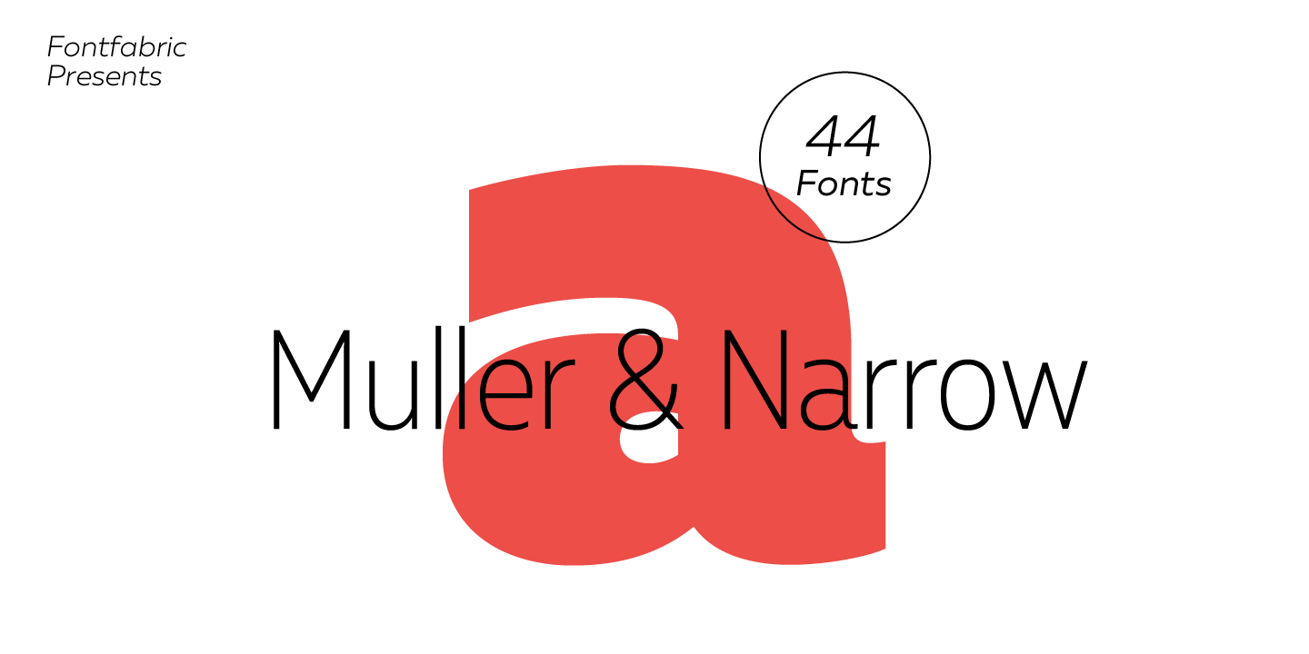 Beispiel einer Muller-Schriftart #1