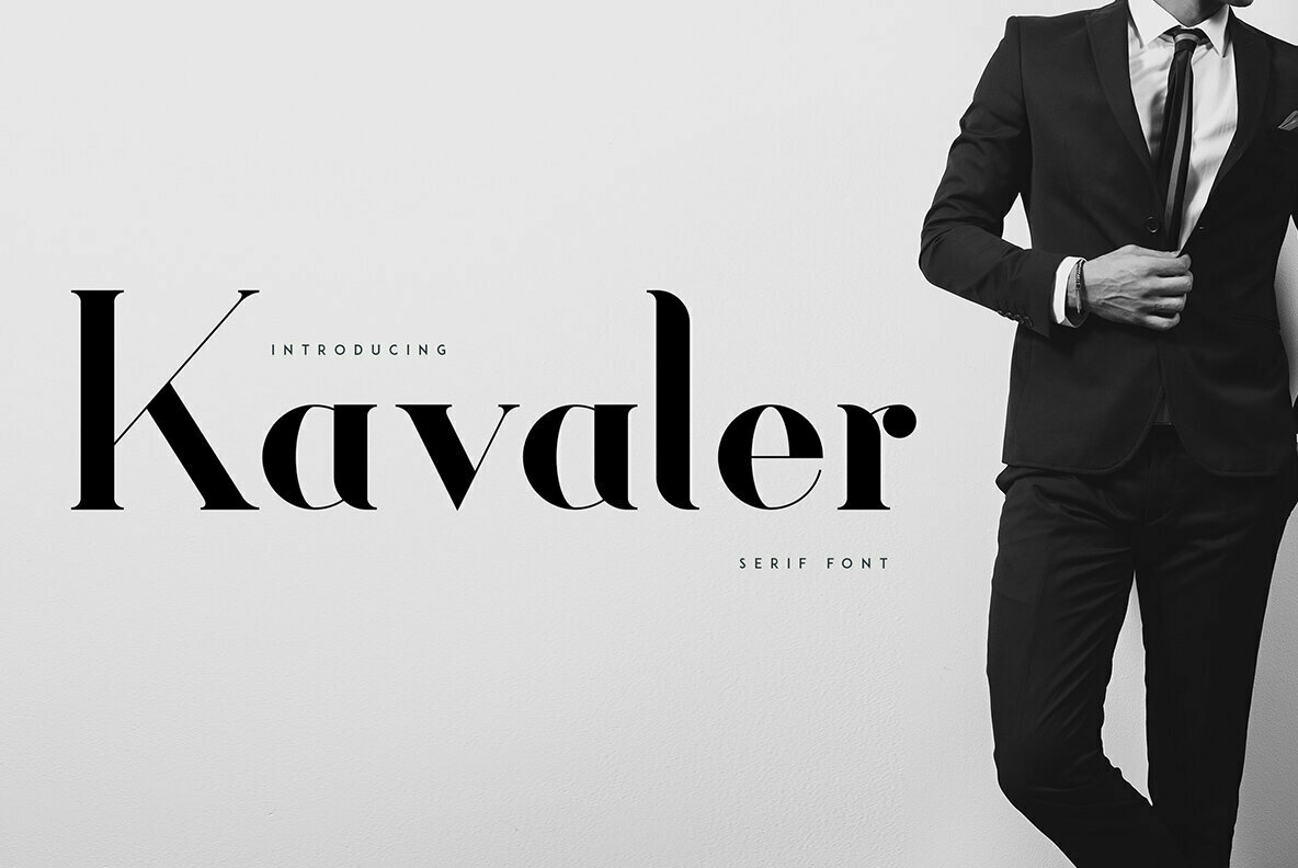 Schriftart Kavaler