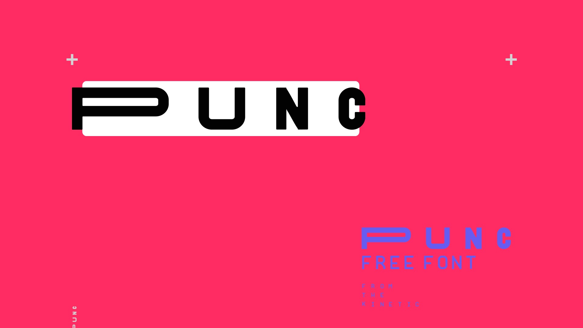 Schriftart Punc