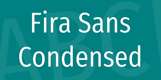 Beispiel einer Fira Sans Condensed-Schriftart #1
