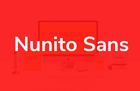 Beispiel einer Nunito Sans-Schriftart #1
