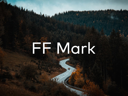 Beispiel einer FF Mark-Schriftart #1