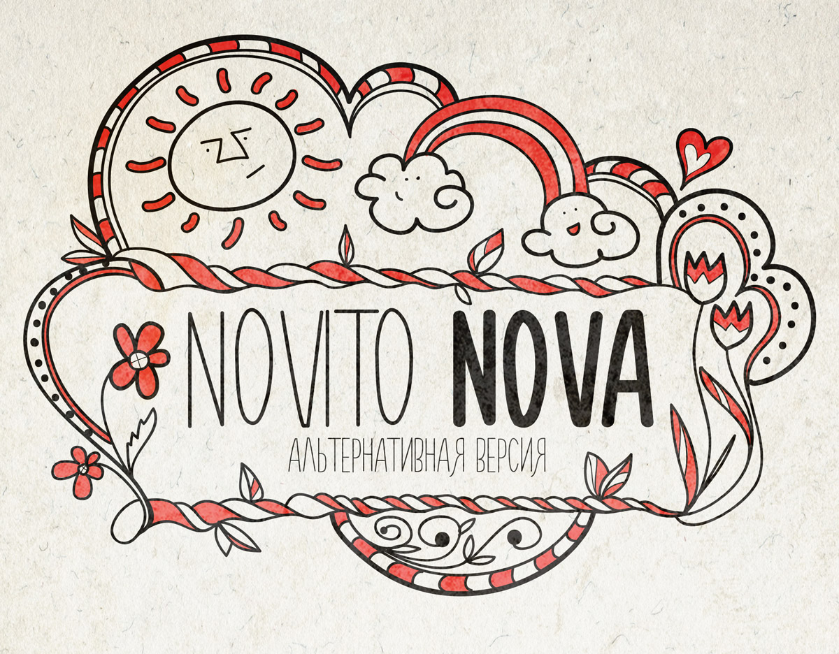 Beispiel einer Novito Nova-Schriftart #1