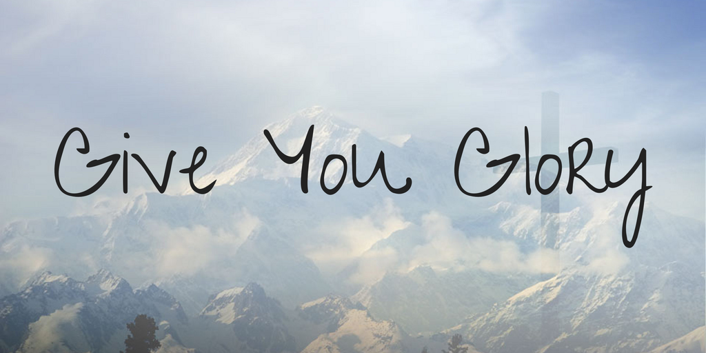 Beispiel einer Give You Glory-Schriftart #1