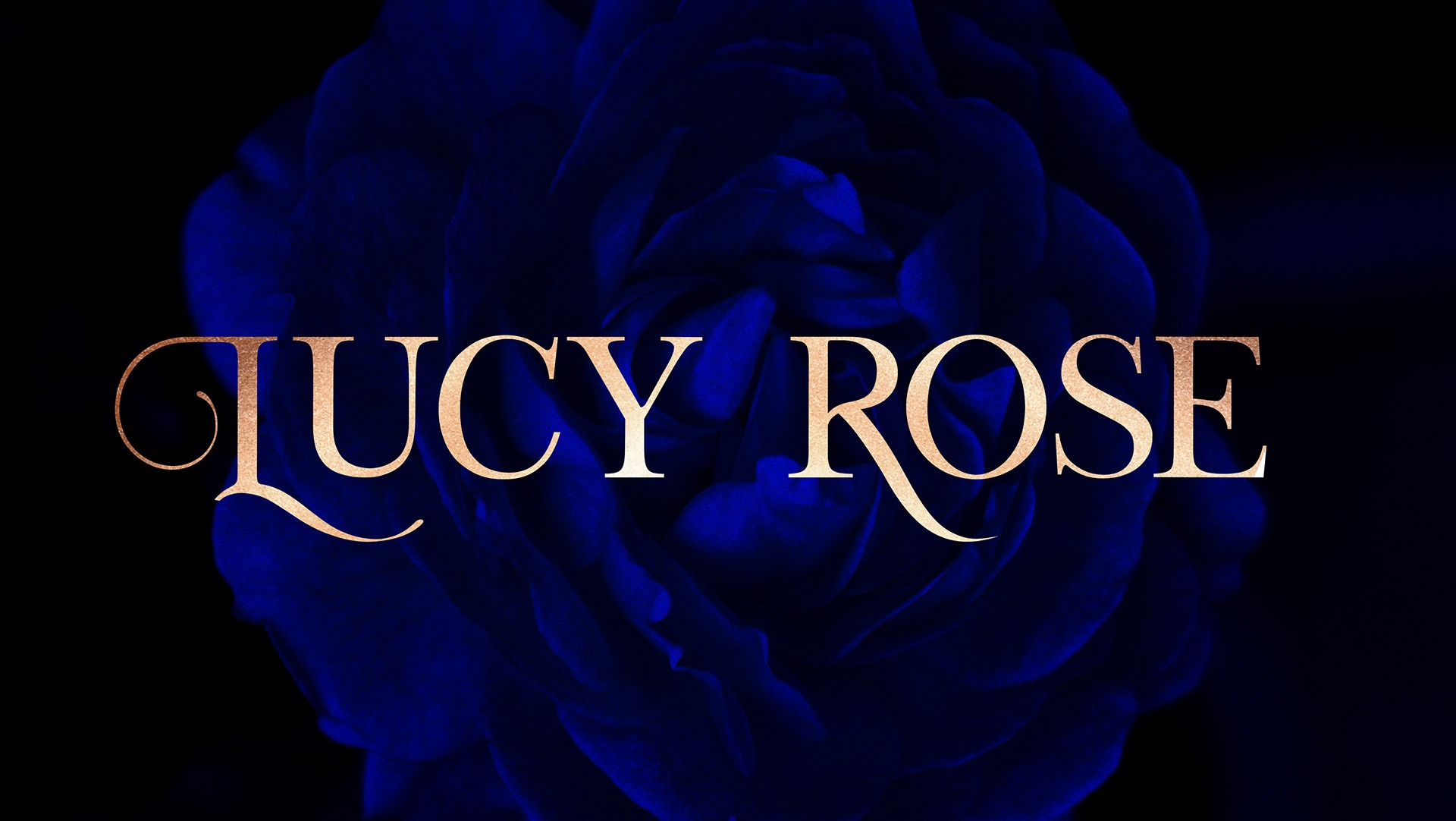 Beispiel einer Lucy Rose-Schriftart #1