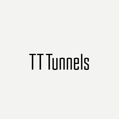 Beispiel einer TT Tunnels-Schriftart #1