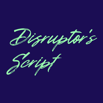 Beispiel einer Disruptors Script-Schriftart #1