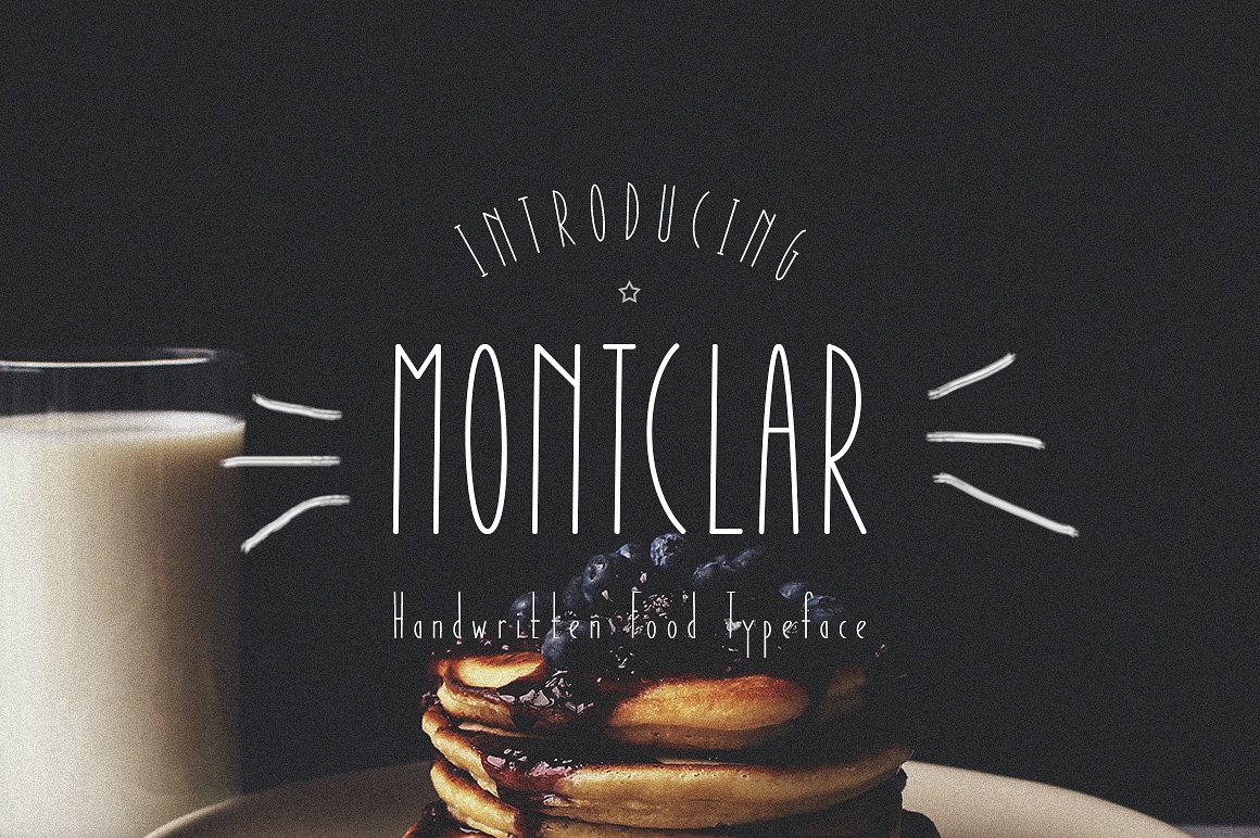 Schriftart Montclar