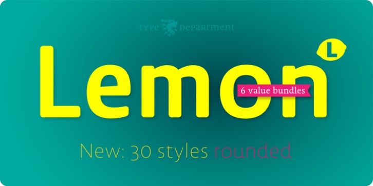 Schriftart Lemon Sans Rounded