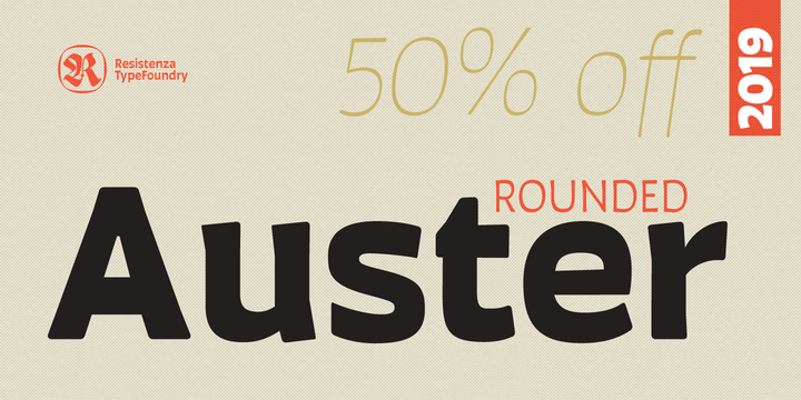 Schriftart Auster Rounded