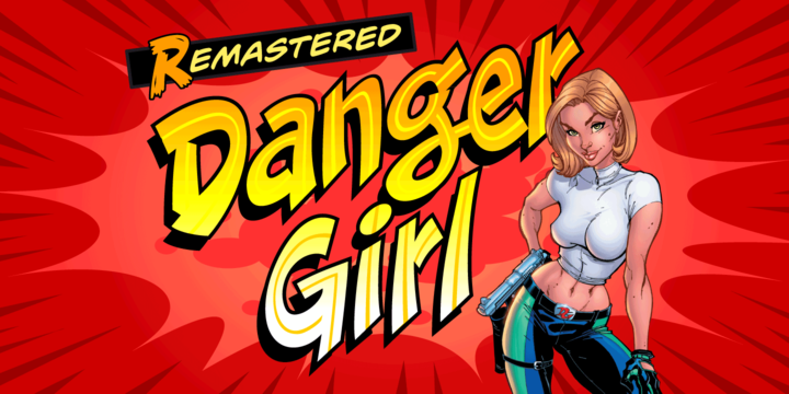 Beispiel einer CC Danger Girl-Schriftart #1