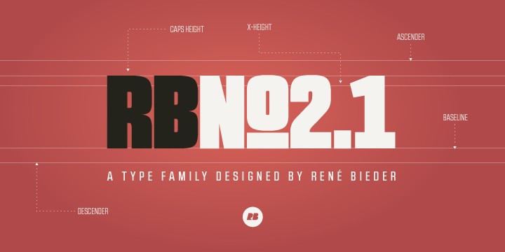Beispiel einer RBNo2.1-Schriftart #1