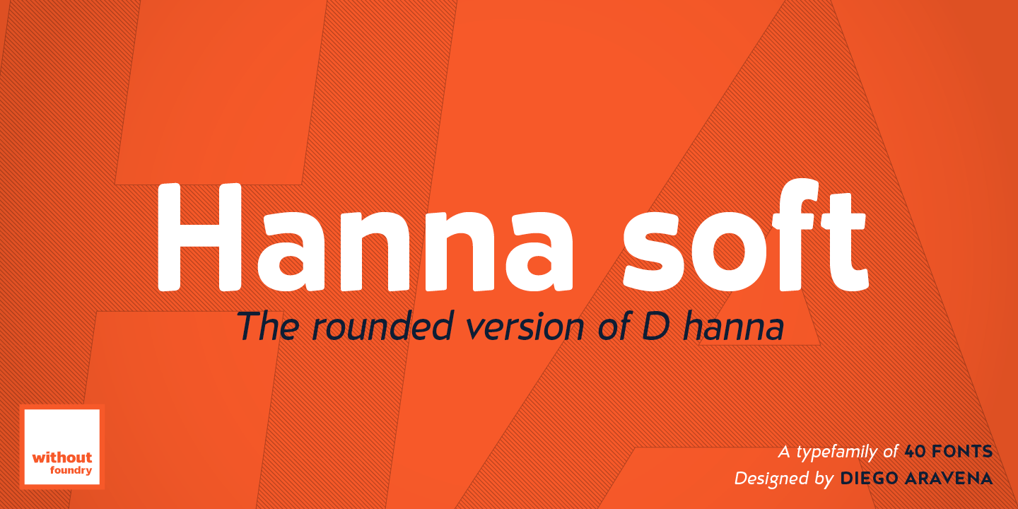 Beispiel einer D Hanna Soft-Schriftart #1