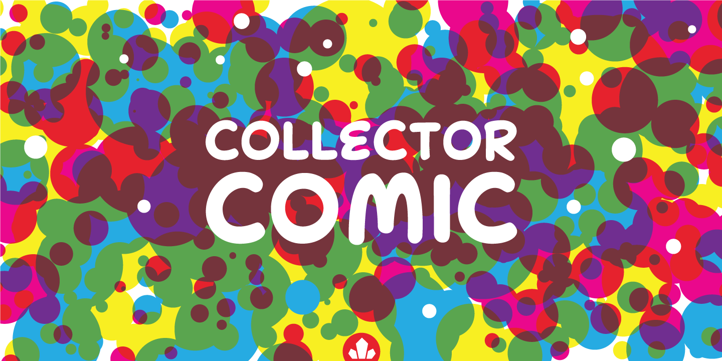 Schriftart Collector Comic