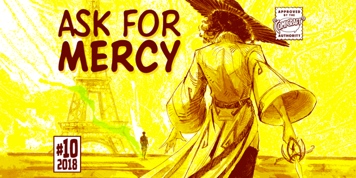 Beispiel einer Ask For Mercy-Schriftart #1