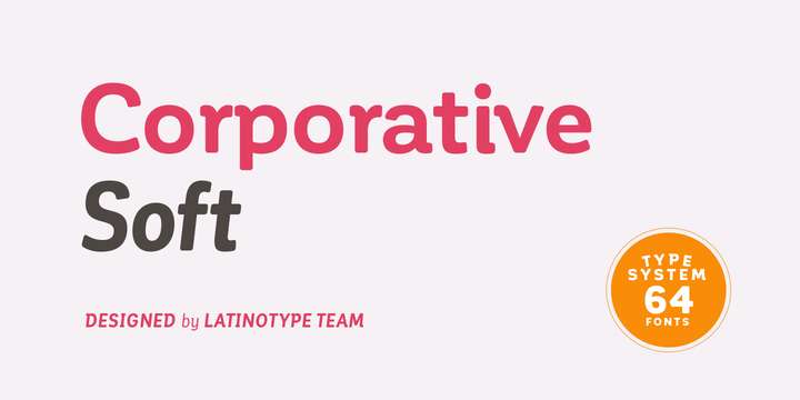 Schriftart Corporative Soft Alt