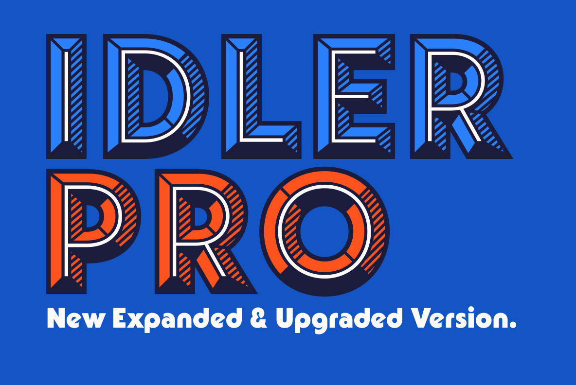 Schriftart Idler Pro