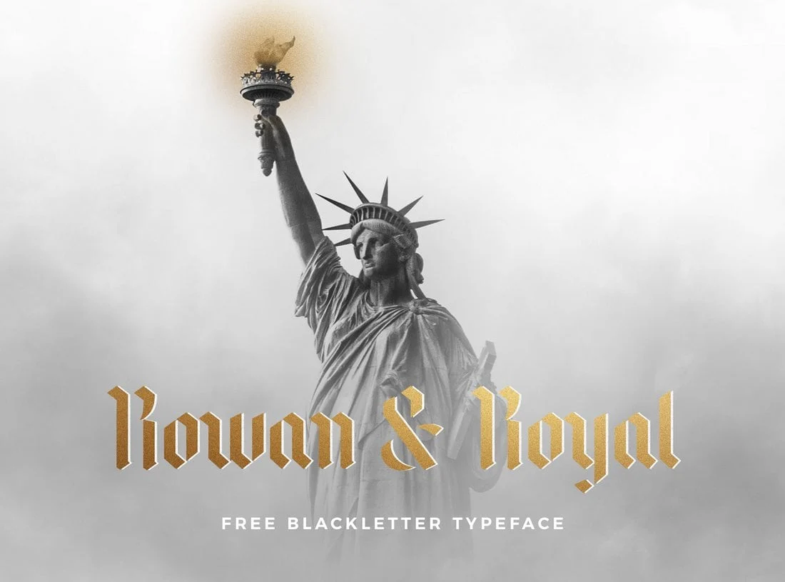 Schriftart Rowan & Royal