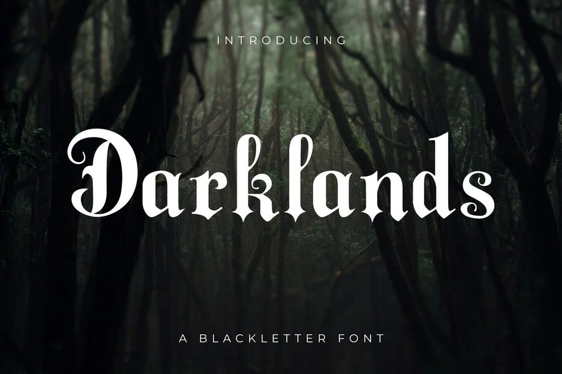 Beispiel einer Darklands-Schriftart #1