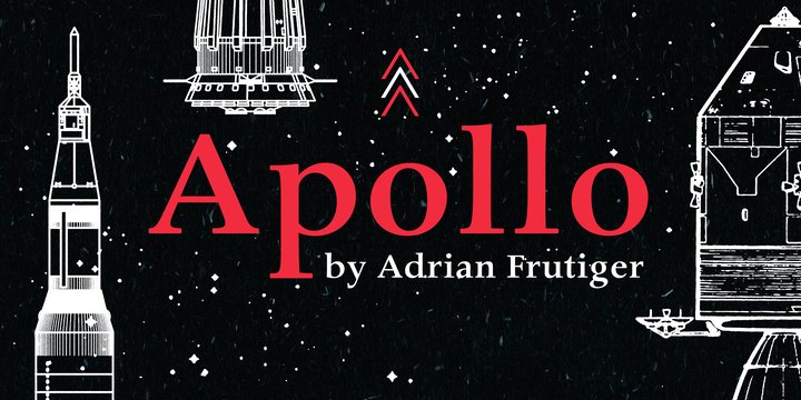 Beispiel einer Apollo-Schriftart #1