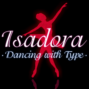 Beispiel einer ITC Isadora-Schriftart #1