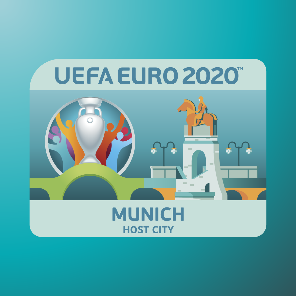 Beispiel einer Euro 2020 Hostcities-Schriftart #1