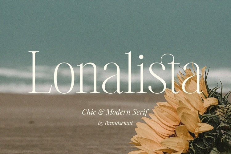 Schriftart Lonalista