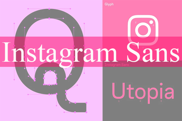 Beispiel einer Instagram Sans Condensed TAM-Schriftart #1