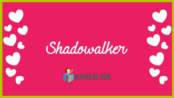 Beispiel einer Shadowalker-Schriftart #1
