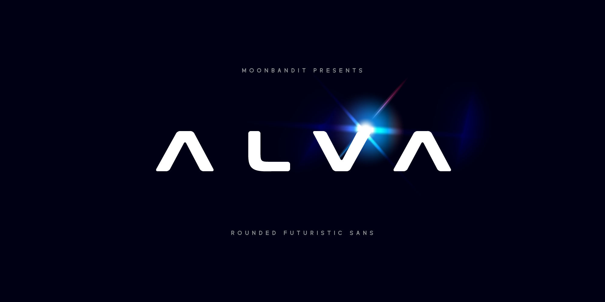 Schriftart MBF Alva