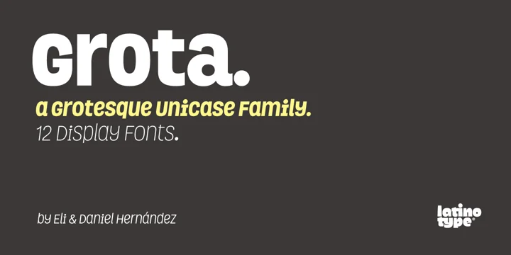 Schriftart Grota Sans Alt