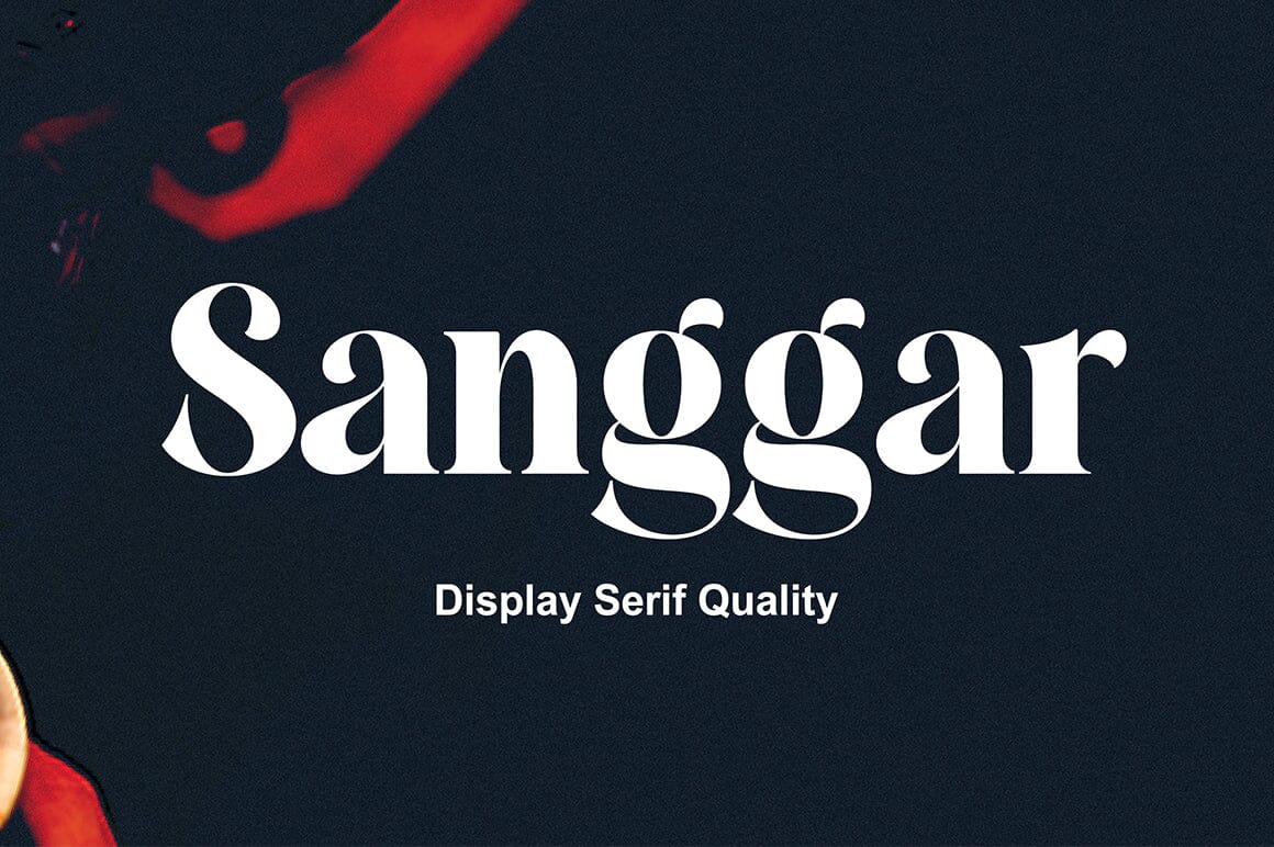 Schriftart Sanggar