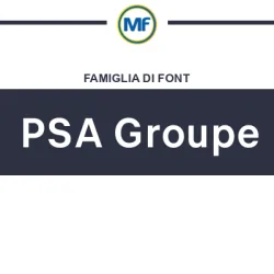 Beispiel einer PSA Groupe HMI Sans-Schriftart #1