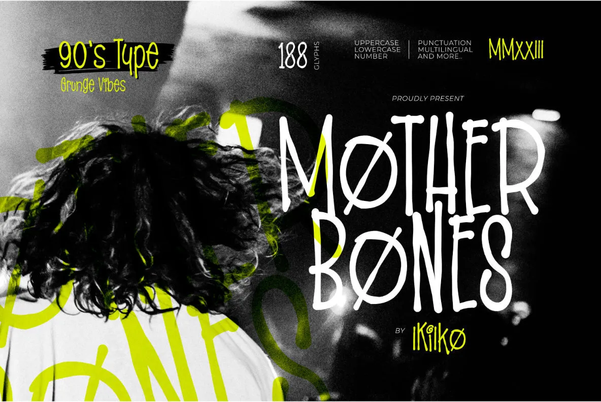 Schriftart Mother Bones
