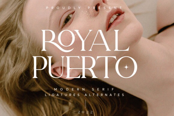 Schriftart Royal Puerto