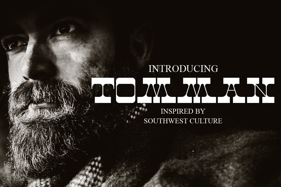 Schriftart Tomman