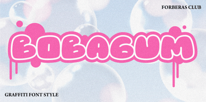 Schriftart Bobagum