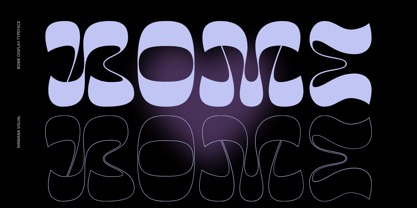 Beispiel einer Bome-Schriftart #1
