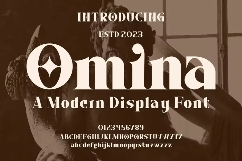 Schriftart Omina