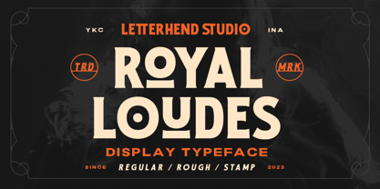 Schriftart Royal Loudes