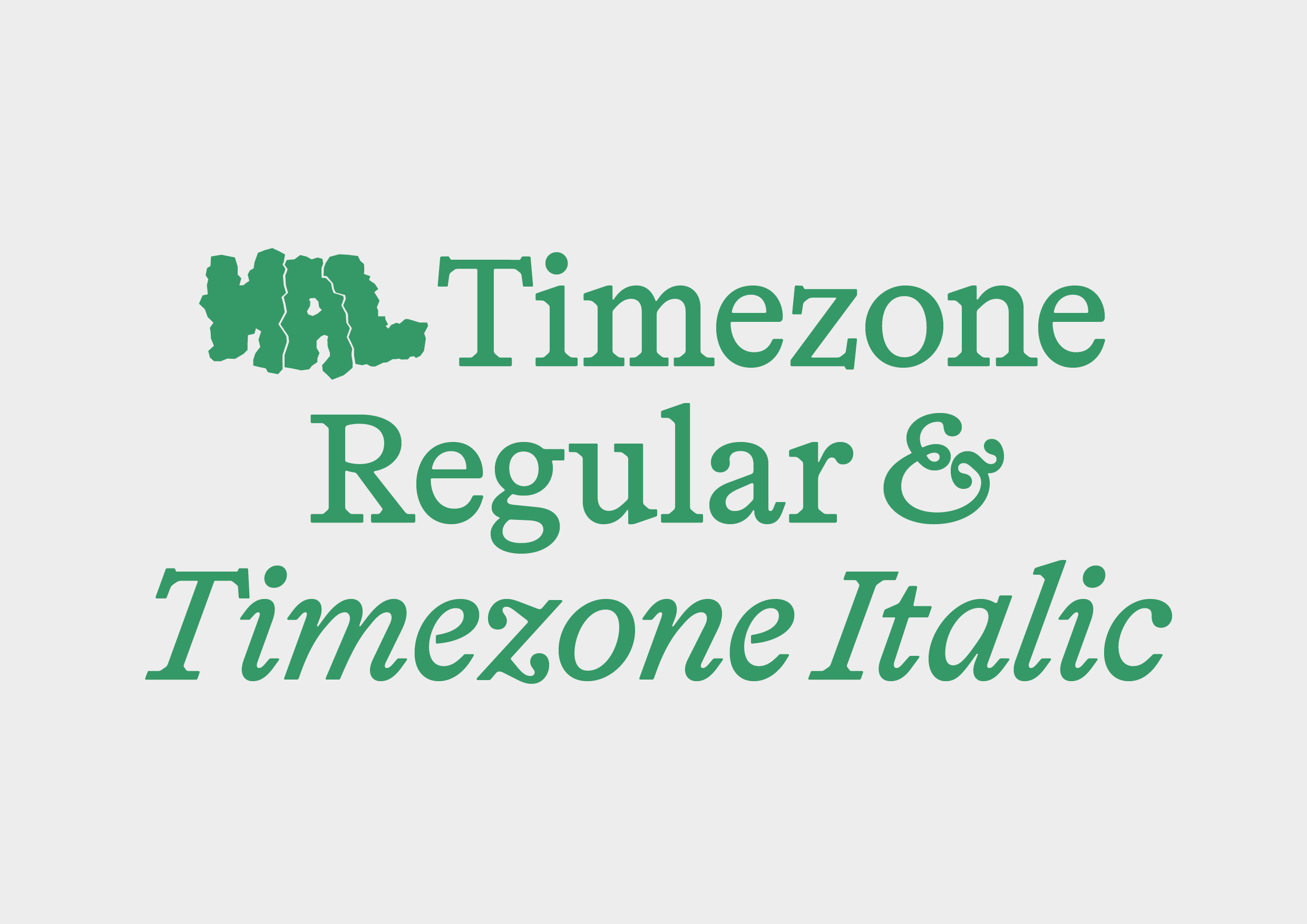 Beispiel einer HAL Timezone-Schriftart #1