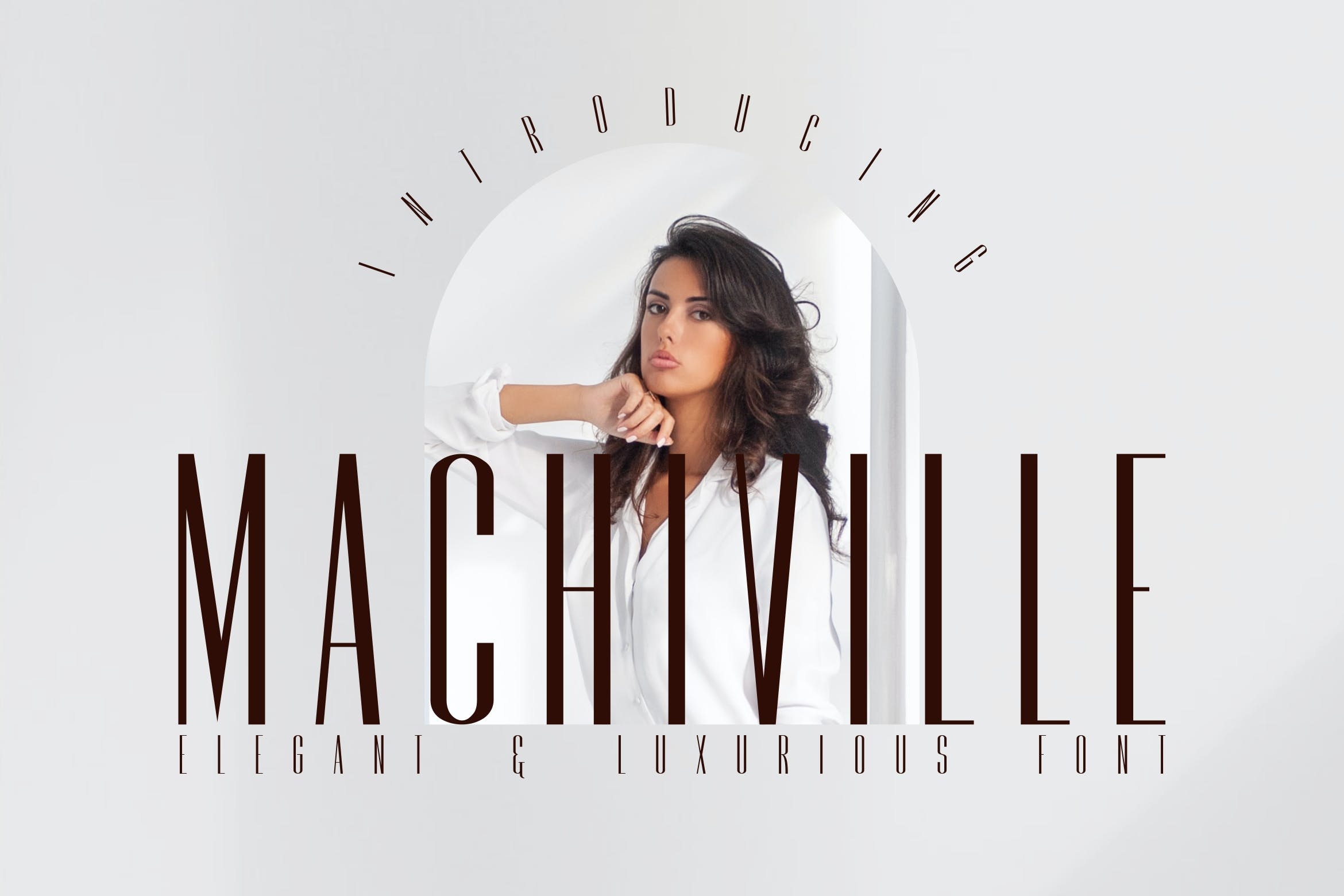 Schriftart Machiville