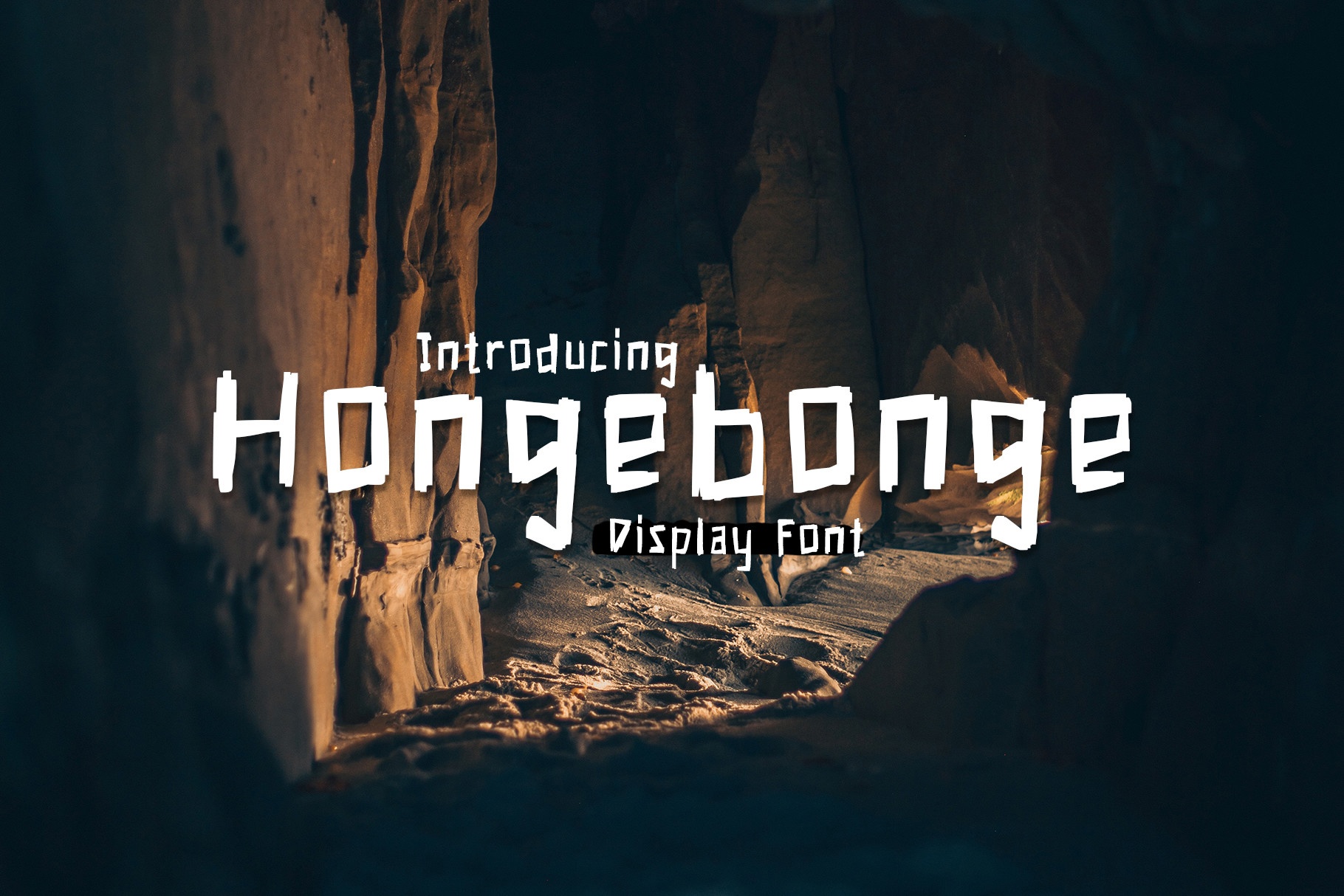 Schriftart Hongebonge